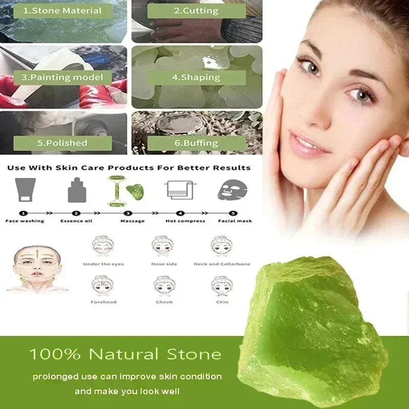 Jade Roller and Gua Sha Set