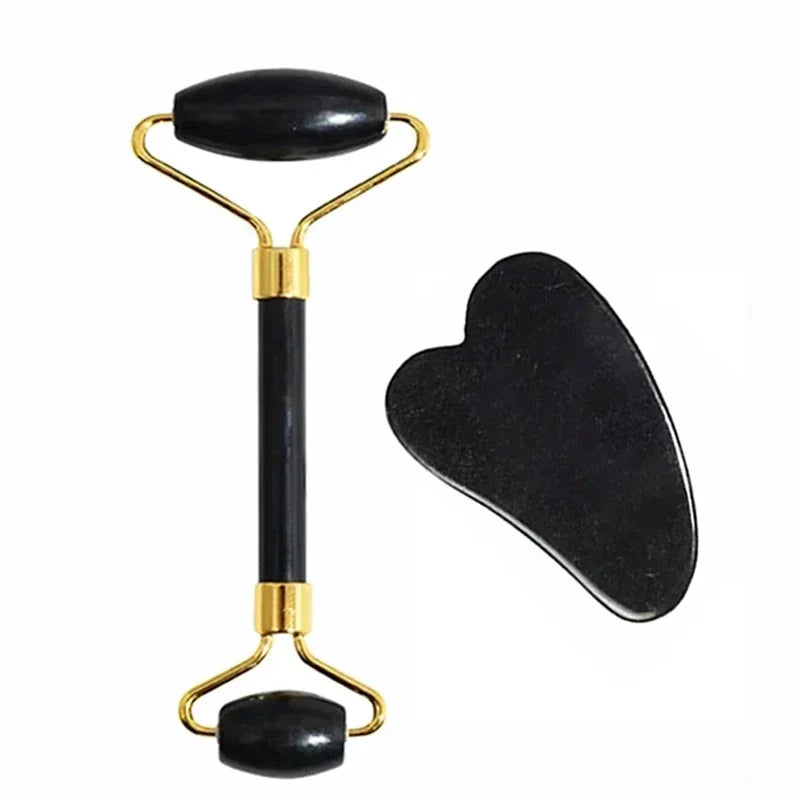 Jade Roller and Gua Sha Set