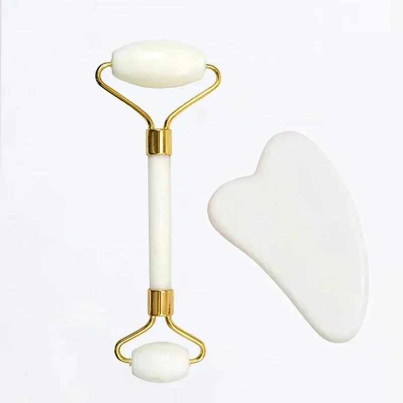Jade Roller and Gua Sha Set