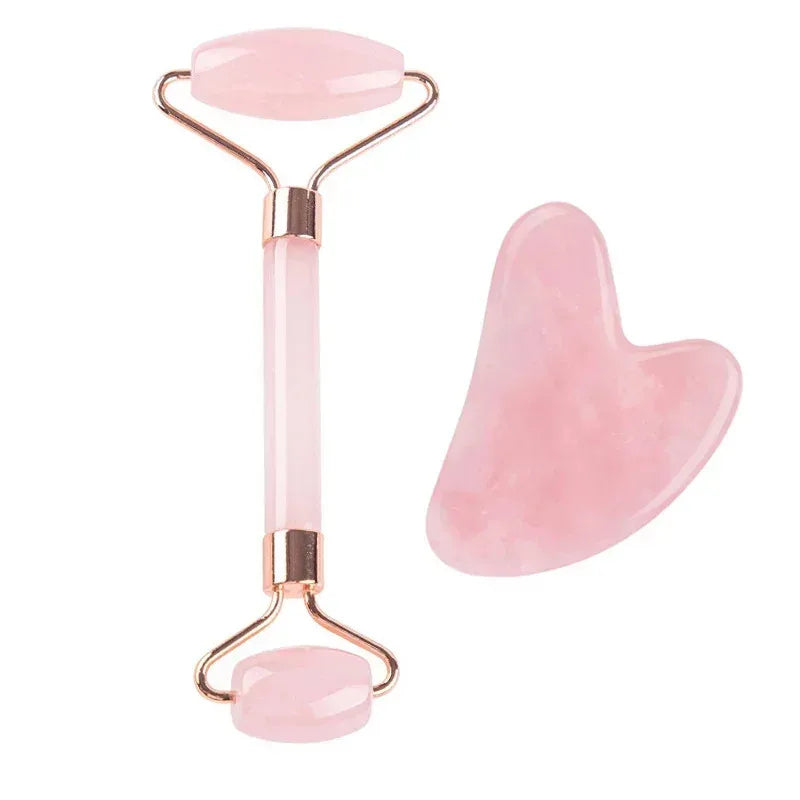 Jade Roller and Gua Sha Set