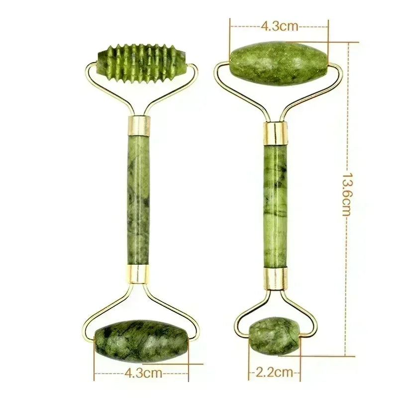 Jade Roller and Gua Sha Set